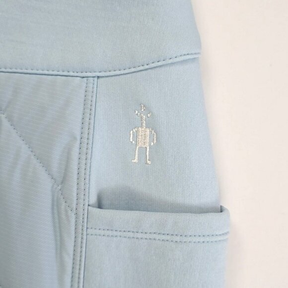 NWT Smartwool Smartloft Women's Quilted Pull On Skirt Winter Sky Blue Pockets XS - Picture 4 of 16
